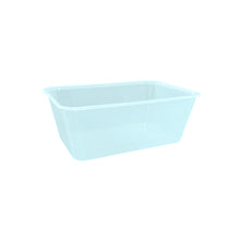 Load image into Gallery viewer, 1000ml clear plastic rectangle food containers