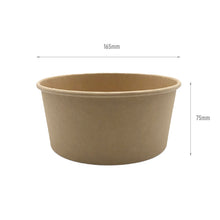 Load image into Gallery viewer, 1300ml kraft paper bowl
