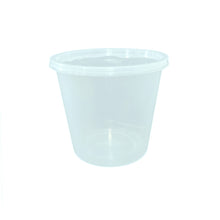 Load image into Gallery viewer, 30oz round plastic containers