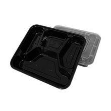 Load image into Gallery viewer, 4 Compartment Bento Box Meal Prep Containers
