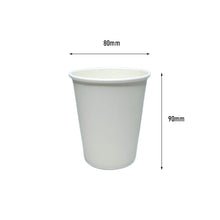 Load image into Gallery viewer, 8oz single wall coffee cups