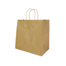 Load image into Gallery viewer, Medium Brown Paper Carry Bags Twisted Handles Uber (300x305x175mm)