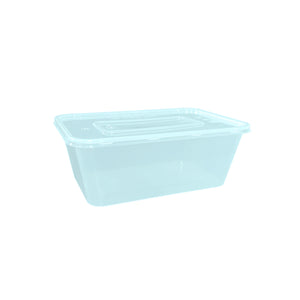 1000ml Rectangle Takeaway Plastic Containers