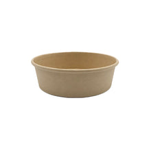 Load image into Gallery viewer, 500ml kraft brown bowls
