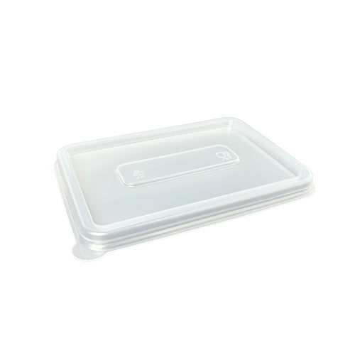 PET Lids for rectangle sugarcane containers