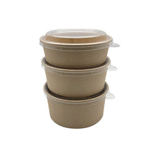 Load image into Gallery viewer, kraft brown salad bowls
