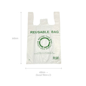 super jumbo plastic bags reusable