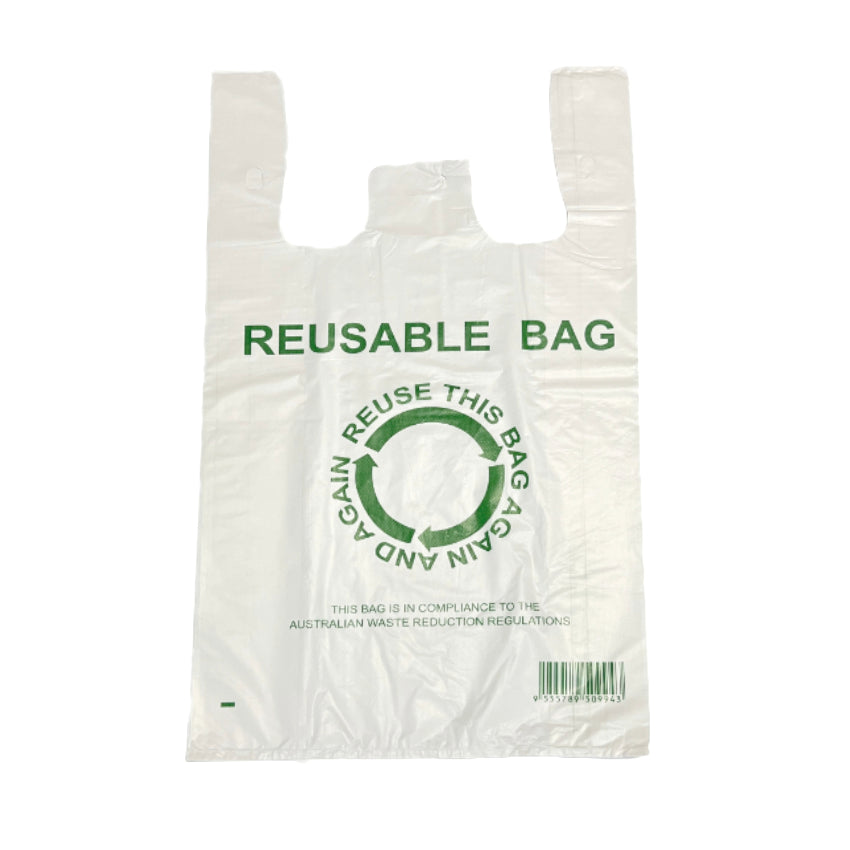 Super Jumbo singlet plastic carry bags Resuable