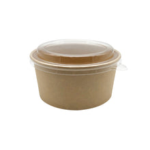 Load image into Gallery viewer, 1000ml Kraft Brown Salad Bowl
