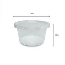 Load image into Gallery viewer, 100ml sauce container dimensions
