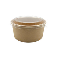 Load image into Gallery viewer, 1300ml Kraft Brown Salad Bowl
