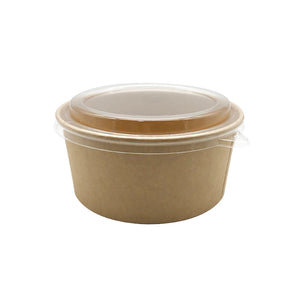 1300ml Kraft Brown Salad Bowl