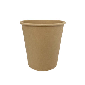 16oz kraft brown soup container