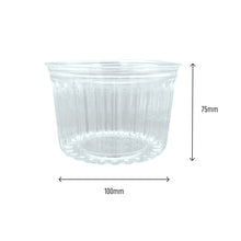 Load image into Gallery viewer, 16oz show bowl with hinged flat lids
