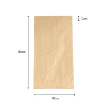 Load image into Gallery viewer, 1SO kraft brown paper bag 18cm x 10cm
