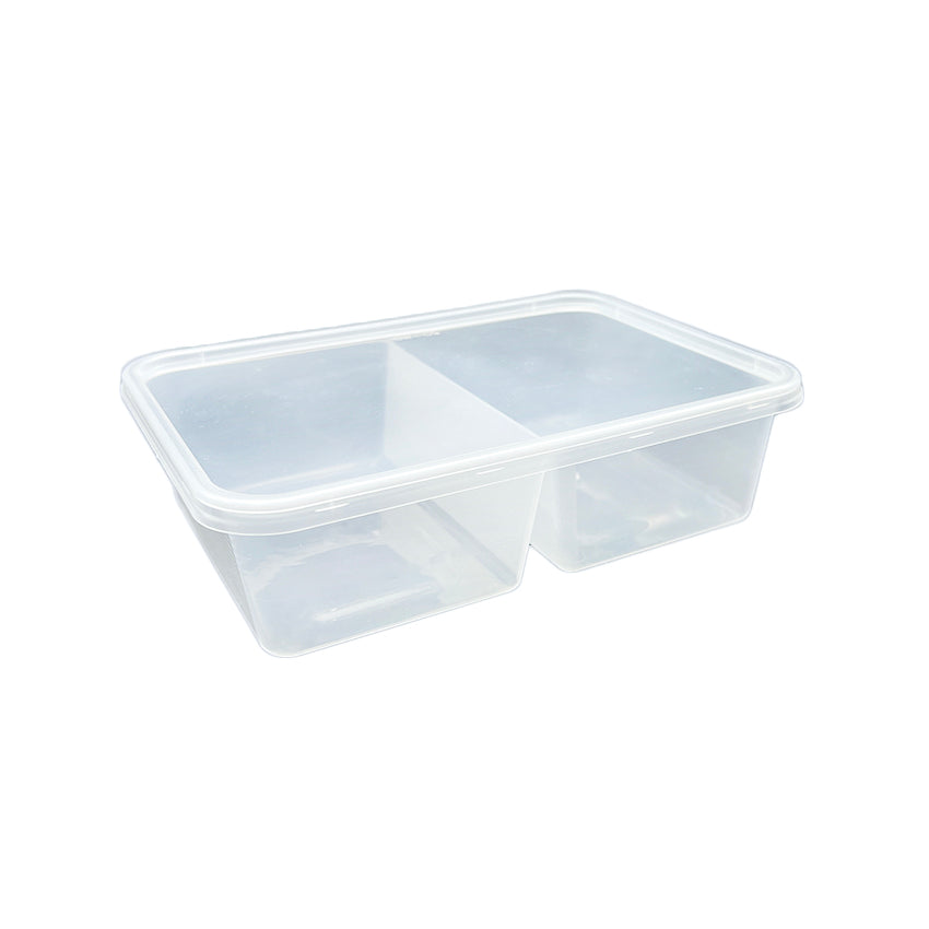 Plastic Food Containers with Lids Microwave Safe Takeaway 650ml x
