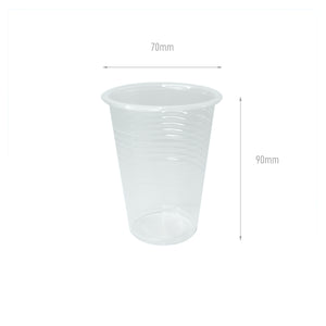 7oz plastic clear cups