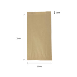 2SO brown food paper bag