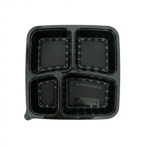 4 compartment bento box PPSQ4