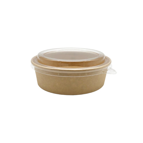 500ml Kraft Brown Salad Noodle Bowl