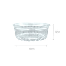 Load image into Gallery viewer, 8oz show bowls with hinged flat lids
