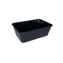 Load image into Gallery viewer, 750ml black takeaway container base
