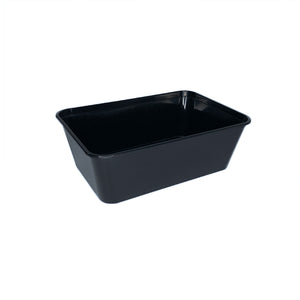 750ml black takeaway container base