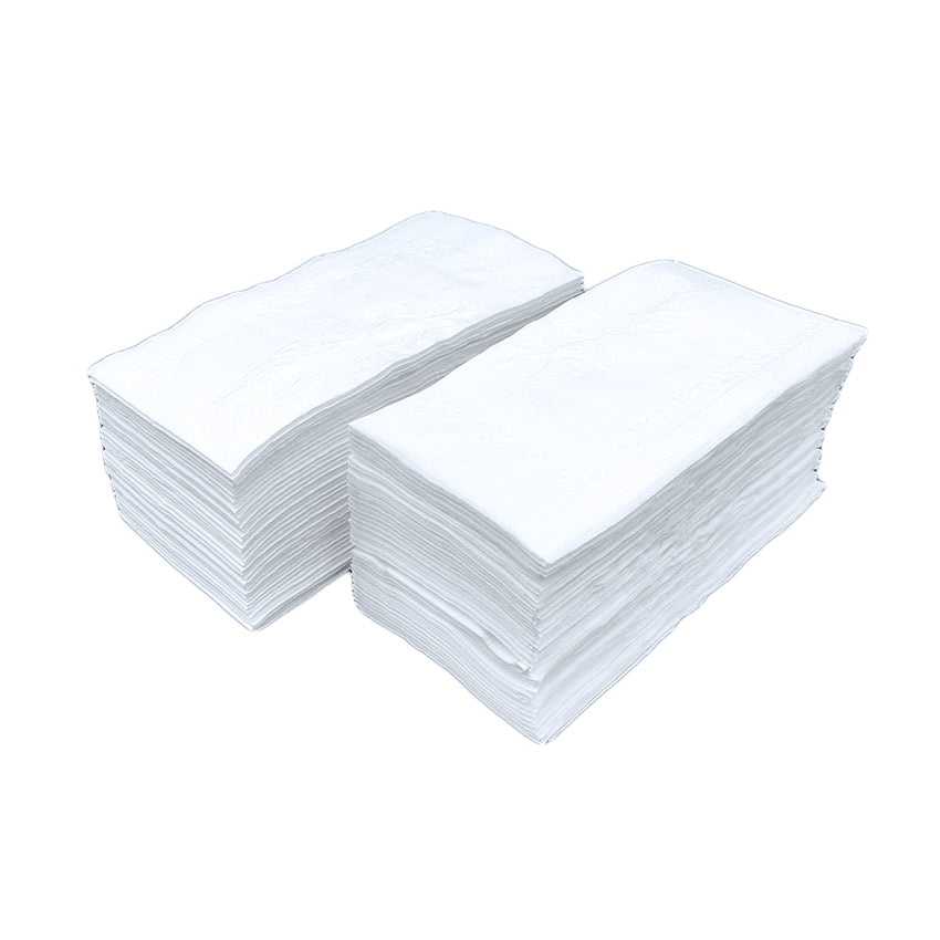 2ply White Luncheon Napkins 1/8 Fold (2000pcs)