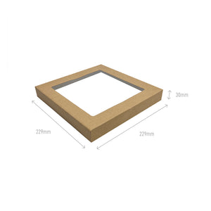 catering tray 5 lids with window