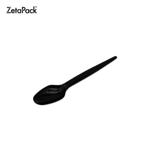 Disposable Black Plastic Teaspoon