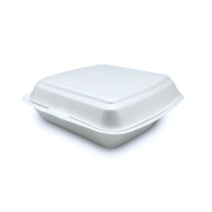 3 compartment dinner foam box