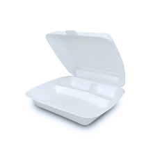 Load image into Gallery viewer, Foam 3 compartment Dinner Box
