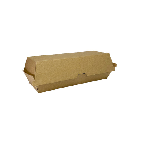 kraft brown hot dog box