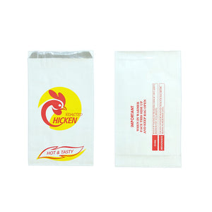 Jumbo Chicken Foil Lined Paper Bags (Printed) (250pcs)