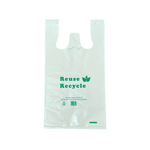 small printed reusable plastic bag