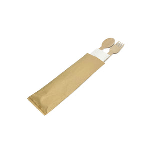 Disposable Spoon Fork Napkin Pack